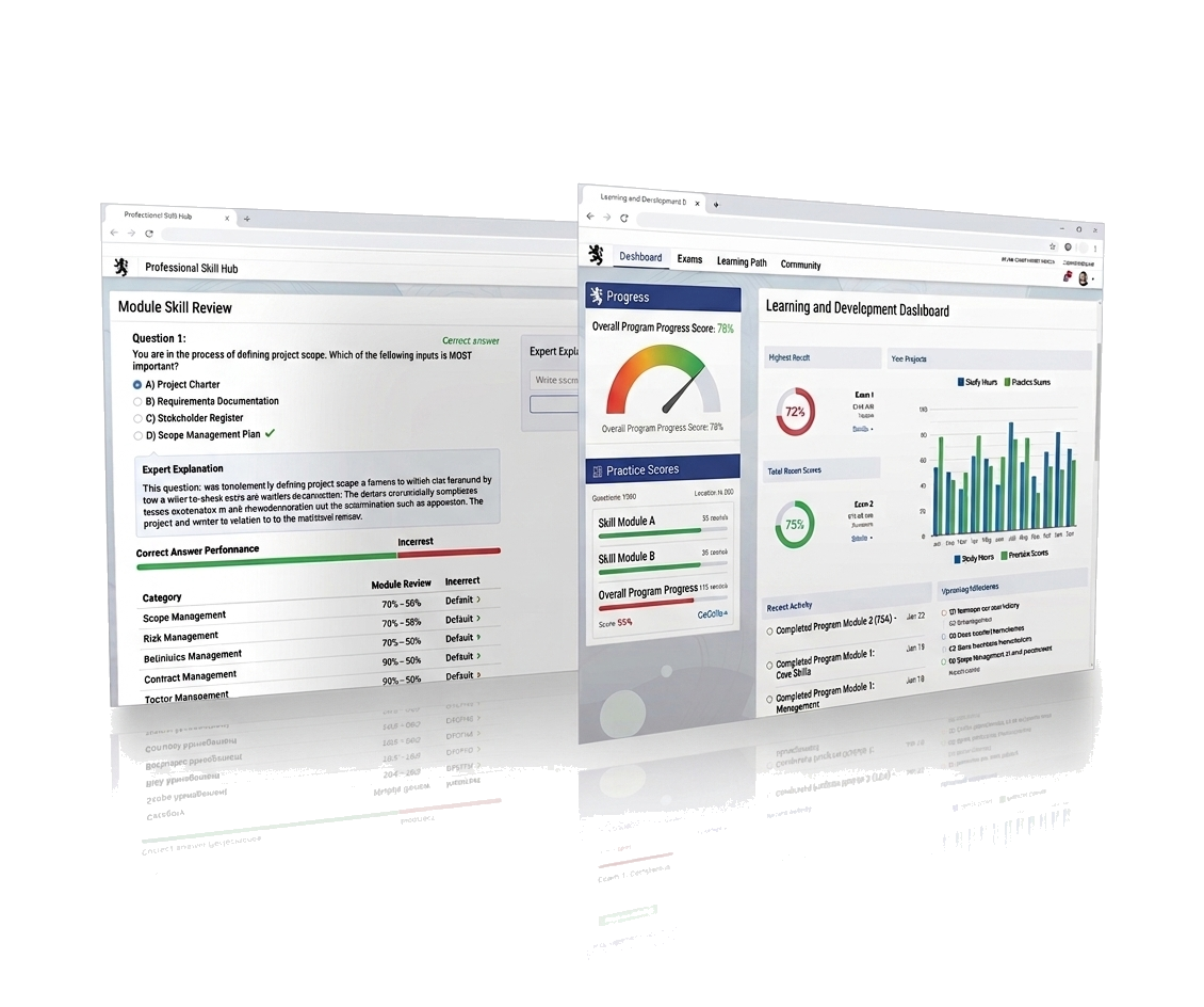 NCIDQ Tutor progress dashboard preview