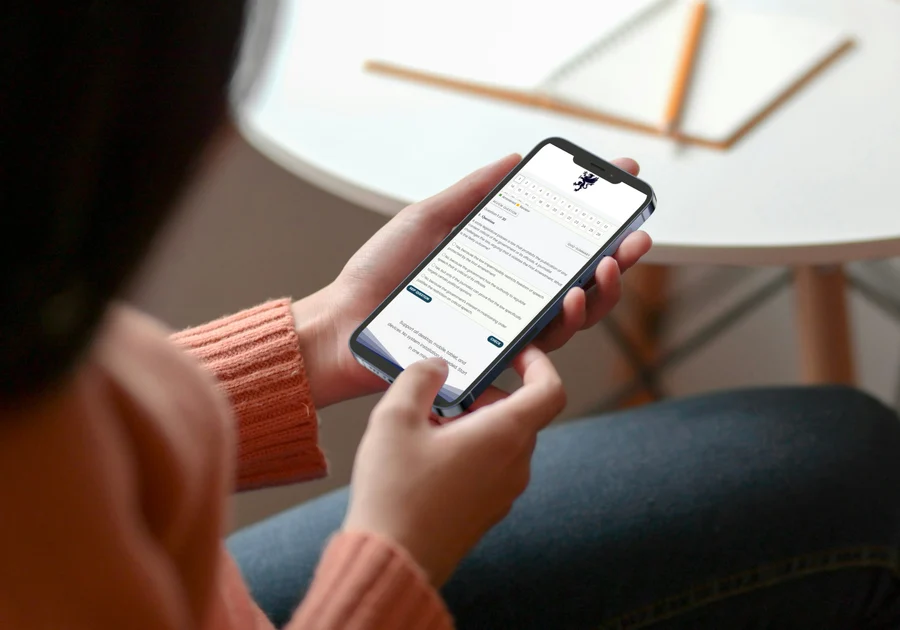 Associate Kitchen and Bath Designer (AKBD) via NKBA practice running on a phone, tablet and laptop